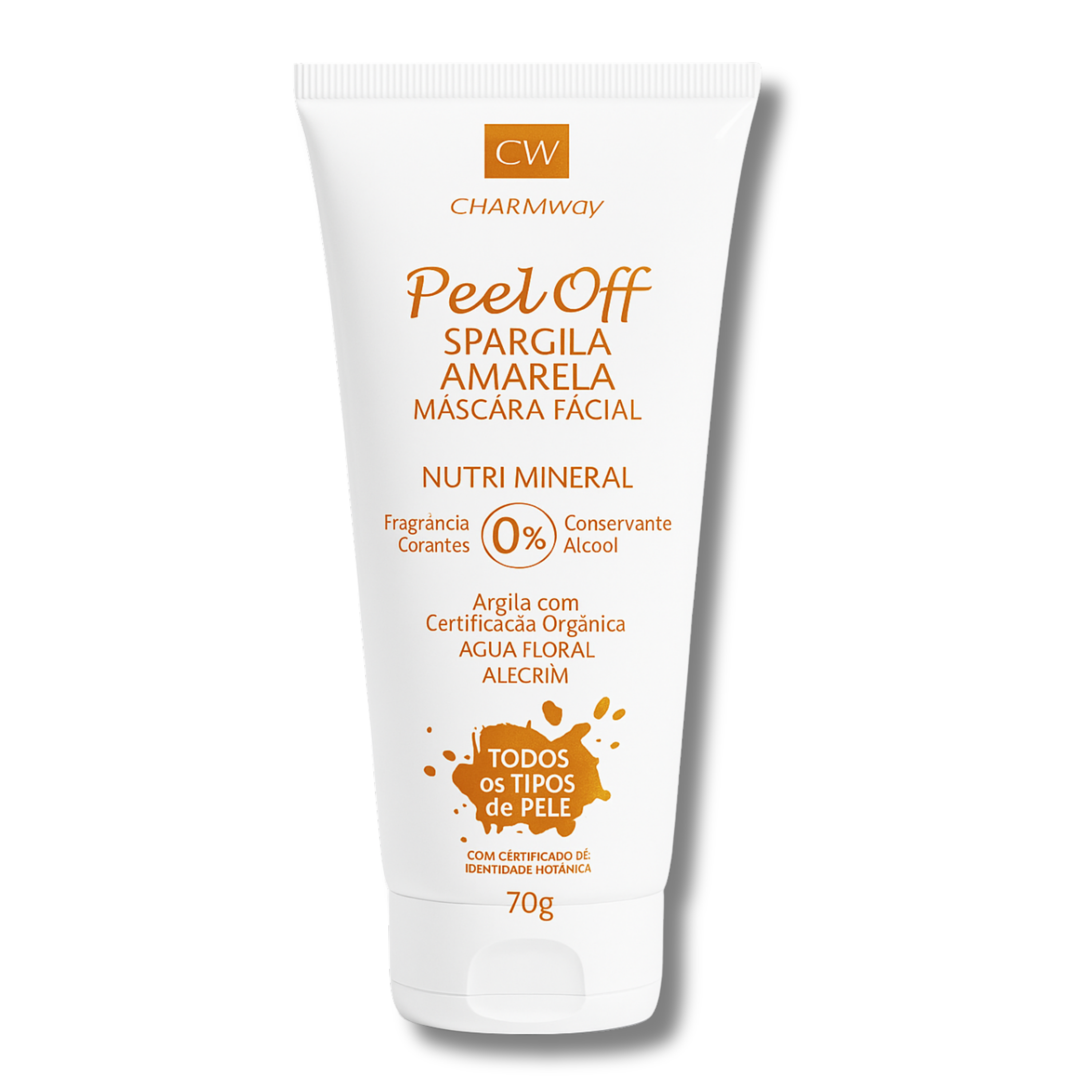 Máscara Facial SPArgila Amarela Peel Off 70g