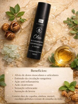 Óleo de tratamento para o corpo 140ml