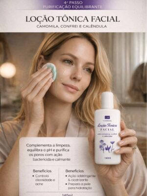Loção Tônica Facial 140ml