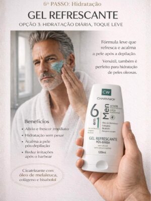 Gel Refrescante Pós Barba/Depilação 120ml